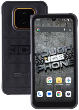 JCB Toughphone E50 - 128GB Black - 6 GB - 5G - NanoSIM + eSIM - 6.1" - 5000 mAh - USB Type-C - Android 16 — thumbnail 1