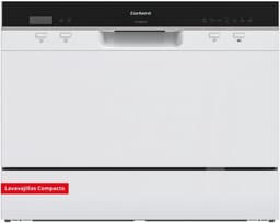 Draagbare Vaatwasser - Compacte Afwasmachine - Kleine Keukens - 7 Programma's - 6 Couverts - Wit — thumbnail 1