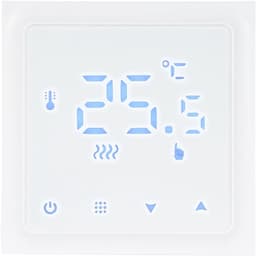 Slimme Thermostaat - Temperatuurregelaar WiFi - Comfort Verwarmen - Wekelijks Programmeerbaar - 3.39 x 3.39 Inch - Wit — thumbnail 3