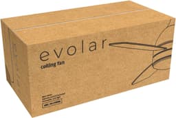 Evolar Smart Plafondventilator met Verlichting en WiFi - 122 cm - Stille Plafondlamp met Ventilator - Dimbaar Warm Wit Licht (LED) - Hout - EVO-CF48WWDW — thumbnail 5