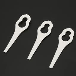 Dailygoods- Maaimessen 50 Stuks - Kunststof - Grasmaaier Mes - Geschikt voor ALM 28/30 - Duurzaam - Efficiënt Maai-effect - Grasmaaierbladen — thumbnail 2