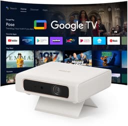 ETOE Dolphin 2 Smart Beamer met Google TV | Draagbare Laser Beamer Full HD 1080P, 800 ANSI Lumen, WiFi Bluetooth, Auto Focus & Keystone, Dolby Audio, Tot 120 Inch — thumbnail 3