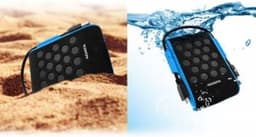 Externe Harde Schijf - Draagbare Opslag - Bestanden Opslaan - IP68 Waterdicht - 1 TB - Zwart Blauw — thumbnail 5