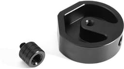 Statiefadapter voor Starlink Mini, statiefadapter van aluminiumlegering met conversieschroef Statiefaccessoires voor Starlink Mini (zwart) — thumbnail 1