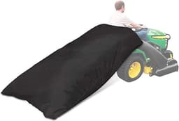 SnelShoppen - Grasmaaier Bladzak 96.1x55.9in Weerbestendig 210D Oxford Stof, Herbruikbare Tuin Bladverzamelaar, Ideaal voor Grasmaaier en Tuinonderhou — thumbnail 1