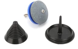 SnelShoppen - 50mm Snel Slijper voor Grasmaaier Mes, Heavy Duty Slijpsteen voor Tuin, Geschikt voor Elektrische Boormachines, Voor Snel en Efficiënt M — thumbnail 5