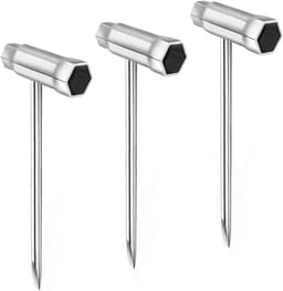 Bougiesleutel set van 3 - T-vormige staal - 13 x 19 mm - voor motorzaag en grasmaaier - ShopVlot — thumbnail 1