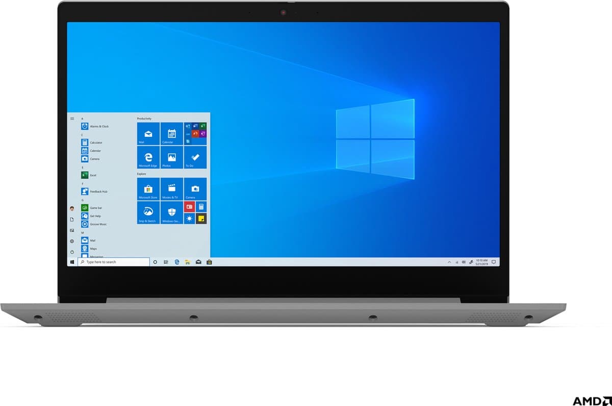 Lenovo IdeaPad 3 15.6" FullHD laptop - Ryzen 5 3500U - 8GB - 256GB SSD - Windows 10 Home — afbeelding 1