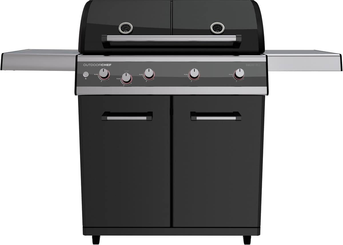 Outdoorchef Dualchef 425 G Gasbarbecue - 5 branders - Zwart — afbeelding 1