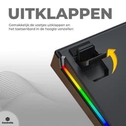 Gaming keyboard 60 % - Mechanisch gaming toetsenbord 60 procent - Toetsenbord gaming - QWERTY — thumbnail 2