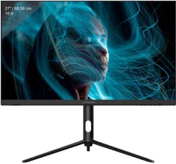 LC-Power LC-M27-4K-UHD-144-V2 computer monitor 68,6 cm (27") 3840 x 2160 Pixels 4K Ultra HD LCD Zwart — thumbnail 1