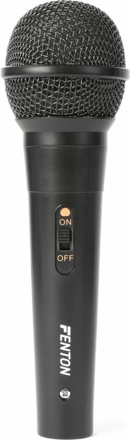 Microfoon - Dynamische microfoon Zwart voor karaoke en DJ's - Fenton DM100 — thumbnail 2