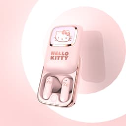 Hello Kitty - draadloze oordopjes - schuifdisplay met LED verlichting - met oplaadcase - touch control - lange batterijduur — thumbnail 4