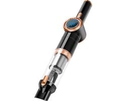 TurboTronic CT20 Digitale Kruimeldief - Handstofzuiger - Zwart/Goud