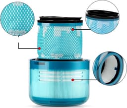 3x HEPA Filter geschikt voor Dyson v11, V15 Detect Complete Extra Stofzuiger vervanging 970013-02 — thumbnail 3