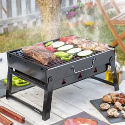 Innovagoods - BBQ - Barbecue opvouwbaar - Draagbaar - Zomer — thumbnail 1