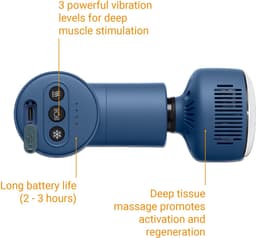 medisana MG 600 - Massage gun met hot & cold functie — thumbnail 4