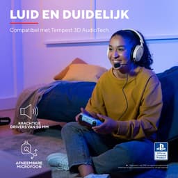 Trust GXT498W Forta - Licenced Gaming Headset - Geschikt voor Playstation 5 - PS4/PS5 - Wit — thumbnail 5