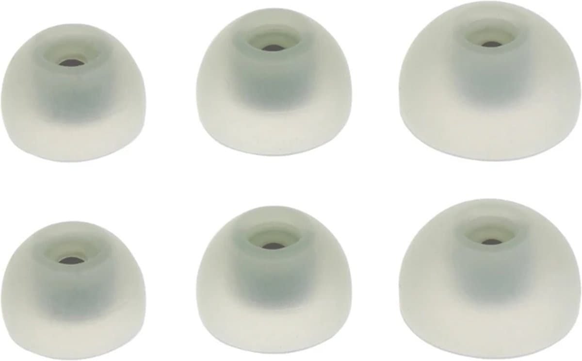 Ibley ComfortFit Siliconen oortips voor Samsung Galaxy buds 2 groen - Siliconen Earplug - S/M/L formaat - 3 paar - 3 maten — afbeelding 1