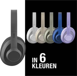 FRESH 'N REBEL Clam Blaze 3HP4200SG Over-ear Draadloze hoofdtelefoon Zwart — thumbnail 3