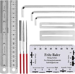 Gitaar Tool Kit Repareren - Gitaar 25 in 1 Tool Kit Repareren - Gereedschap & Accessoires Set Voor Guitar - Afstemmen & Reparatie - Toolkit - LOUZIR — thumbnail 4