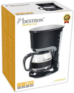 Bestron Koffiezetapparaat filterkoffie 750W - ACM750Z - 1,25L, 10 koppen - Camping geschikt - Glazen kan - 5 jaar garantie - WK — thumbnail 2