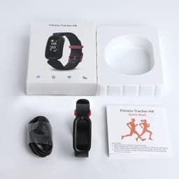 DrPhone KidstimeX12 – Smartwatch Voor Kinderen – Waterdichte Smartwatch – Smartwatch Met Notificaties Meldingen – Hartslagmeter – Stappen & Calorietelleren – Licht Paars — thumbnail 3
