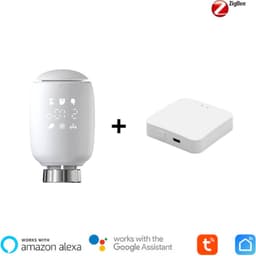 AQIOS Slimme Radiatorknop starterskit (1 radiatorknop + 1 gateway) — thumbnail 1