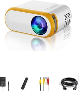 Draagbare Mini Video Projector - Smartphone Connectiviteit - HD Kwaliteit - Thuisbioscoop - Entertainment op Groot Scherm — thumbnail 1