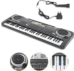 SEZGoods Elektrische Piano - 61 Toetsen - Piano Keyboard - Digitale Piano - Keyboard Piano - Kinder Keyboard — thumbnail 1