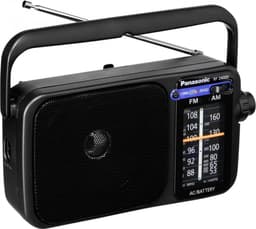 Panasonic RF-2400DEG Transistorradio FM Zwart — thumbnail 4