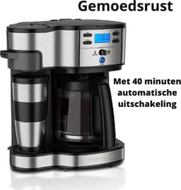 Koffiezetapparaat/ Met Dubbel Brouwsysteem/ Filterkoffiemachine /Tot 12 Kopjes Koffie — thumbnail 4