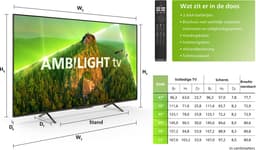 Philips 55PUS8108/12 - 55 inch - 4K LED - 2023 - Smart TV — thumbnail 3