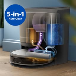 PHILIPS XU9100/10 Homerun 9000 series Robotstofzuiger met dweilfunctie Zwart — thumbnail 4