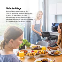 Equivera Dubbele Airfryer - Dubbele Mand - Dual Cook - Heteluchtfriteuse - Verschillende Programma's - Dual Zone - Mega — thumbnail 2
