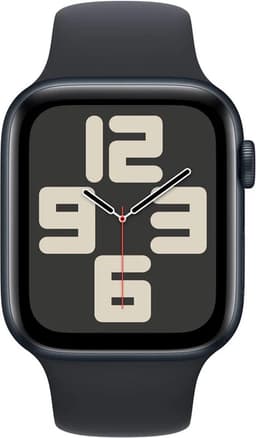 Apple Watch SE 2024 GPS 44mm Midnight Aluminium Case with Midnight Sport Band - S/M — thumbnail 5