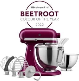 KitchenAid 5KSM195PSEBE - Keukenmachine - 4.8L - 300 W - Bordeaux rood — thumbnail 3