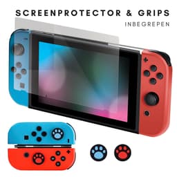 Xainy – Hard Case ROZE geschikt voor Nintendo Switch OLED | Switch-games accessoires | beschermhoesje / cover voor de Nintendo Switch consoles | Screen protector & joycons pro controller grip inbegrepen | cadeau voor vrouwen — thumbnail 5
