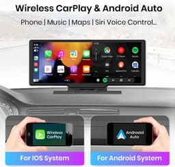 Junsun - CZ12 - Dashcam voor Auto - WiFi - Dashcams - FullHD video - Wifi - Super compact - Parkeermodus - 16:9 - 10.26 inch Scherm - Automatische DVR - Zwart — thumbnail 4