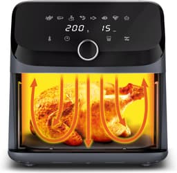Tefal Easy Fry Mega EY855B - Airfryer XXL 7.5L - 1700W - 8 Programma's - 65% Energiebesparing - Grijs - Voor 8 Personen — thumbnail 5