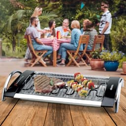 Ariete 0732/20 - Churrasco Grill - elektrische barbecue - - Tafel BBQ - Grillrooster 45 x 27 cm - bereik tot 250°c — thumbnail 2