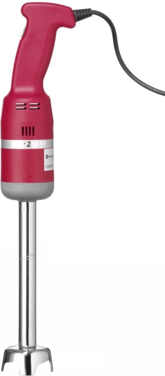 HENDI Staafmixer – vaste snelheid – roestvrij staal – 250 mm staaf – tot 20 liter — afbeelding 1