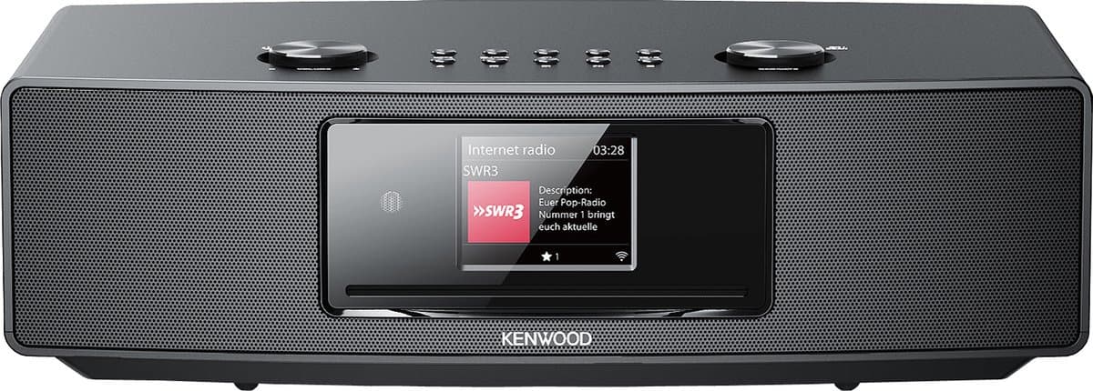 Kenwood CR-ST700SCD - Wifi Smart Radio - Zwart — afbeelding 1