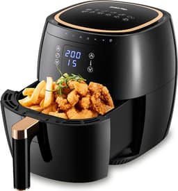 Swiss Pro+ - SP-AF1750 - Airfryer XXL - Digitale Heteluchtfriteuse - 7L - Zwart — thumbnail 1