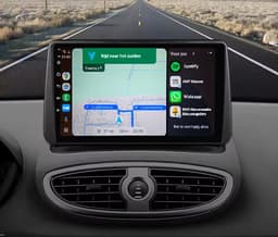 Autoradio 4/64GB met Carplay en Android auto | Geschikt voor Renault Clio 3 2005-2014| Radio scherm met Navigatie | 2005 2006 2007 2008 2009 2010 2011 2012 2013 2014 — thumbnail 2