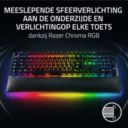 Razer BlackWidow V4 Pro - Mechanisch Gaming Toetsenbord - Green Switch - RGB - Polssteun - Qwerty — thumbnail 3