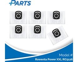 Rowenta Power XXL RO3126 Stofzakken (6 Stuks, Plus.Parts® alternatief voor ZR200540)