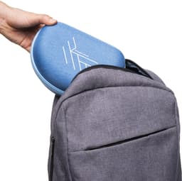 PowerLocus Koptelefoon Case - Koptelefoon Hoes- Hardcover – Harde Beschermhoes voor voor opvouwbare koptelefoon - Over Ear & On-Ear - Blauw — thumbnail 4