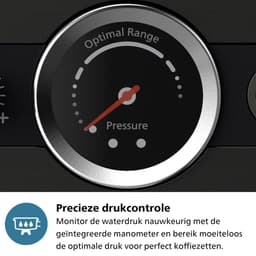 Philips Barista Brew - Halfautomatische espressomachine PSA3218/10 - RVS - Metaal / Zwart — thumbnail 5
