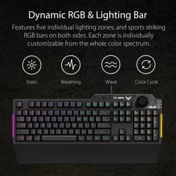 ASUS TUF Gaming K1 gaming toetsenbord — thumbnail 2